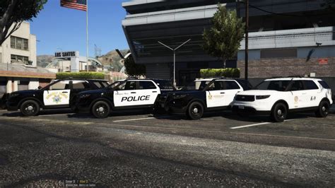 Outdated Vapid Scout Police Pack SAHP LSPD K9 Los Santos County