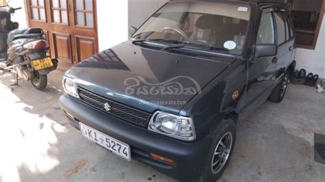 Suzuki Maruti 800 Used 2010 Petrol Rs 1690000 Sri Lanka