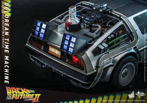 Hot Toys MMS 回到未來II迪羅倫時光車DeLorean Time Machine 比例收藏載具