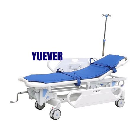 Hydraulic Emergency Clinics Manual Transfer Stretcher Height Adjustable