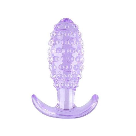 Plug Anal Em Silicone Base Textura De Bolinhas Cm X Cm P Lolla