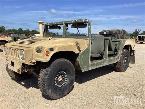 Surplus Am General M1114 Hmmwv 4 Door W Truck Body In Albany Georgia United States Govplanet