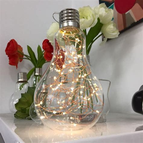 I Need This 😍 Light Bulb Vases And Copper Fairy Lights Light Bulb Vase