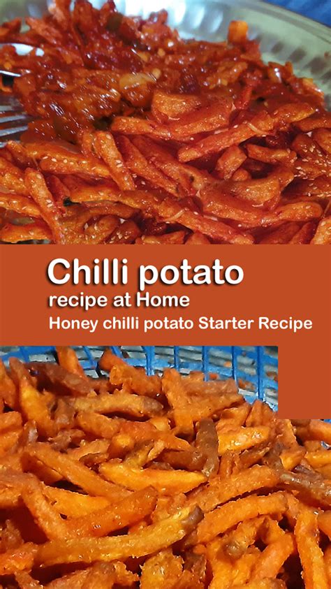 Chilli potato recipe at Home | Honey chilli potato Starter Recipe