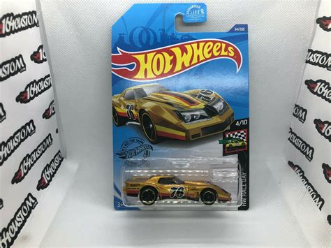 Hot Wheels Greenwood Corvette Mainline HW Race Day