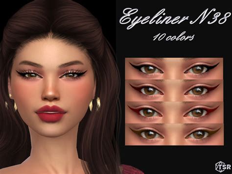 The Sims Resource Eyeliner N38