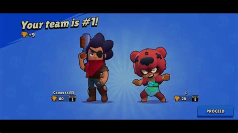 Team Up Brawlers Shely Duo Showdown Brawl Stars Gameplay Youtube