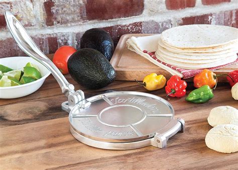 Tortilla Press - Aluminum – The Seasoned Gourmet