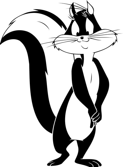 Delighted Pepe Le Pew Coloring Pages Penelope Pussycat Penelope Pussycat Png Clipart Full