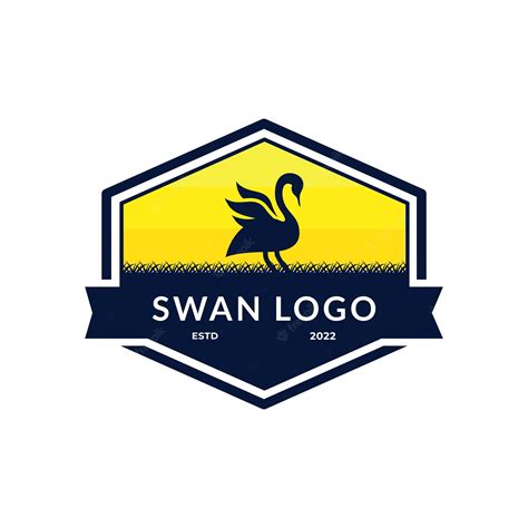 Premium Vector Abstract Flying Swan Logo Vector Template