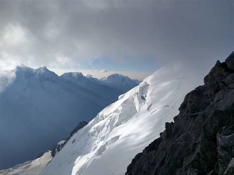 Weisshorn M Aktuelle Verh Ltnisse Vom Auf Der Route