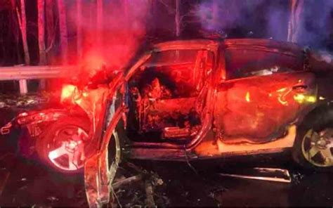 Good Samaritan Pulls Female North Carolina Cop From Burning Wreckage