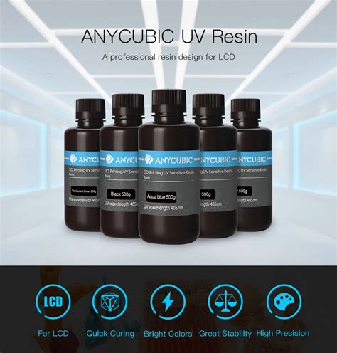 Any Cubic 405nm Uv-harz Für Photon / Photon S 3d Normales Uv ...