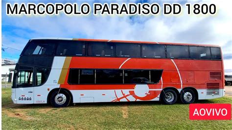 TOUR NO MARCOPOLO PARADISO DD 1800 SCANIA K113 ANO 1997 A VENDA POR R