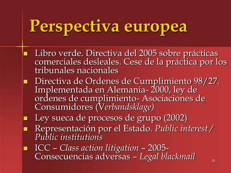 Ppt Los Procesos Colectivos Desde Una Perspectiva Comparada