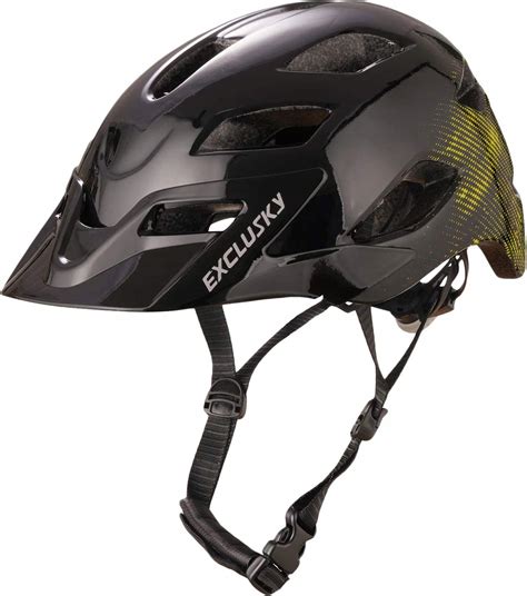 Kask Rowerowy Exclusky Led Cm Czarny