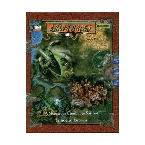 Fast Forward d20 RPG Green Races VG+ | eBay