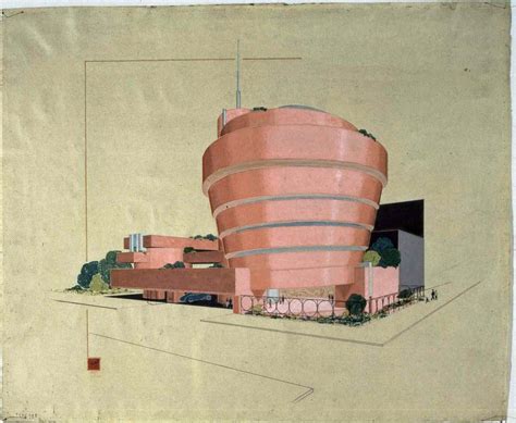 Frank Lloyd Wright Exhibition At The Guggenheim Museum