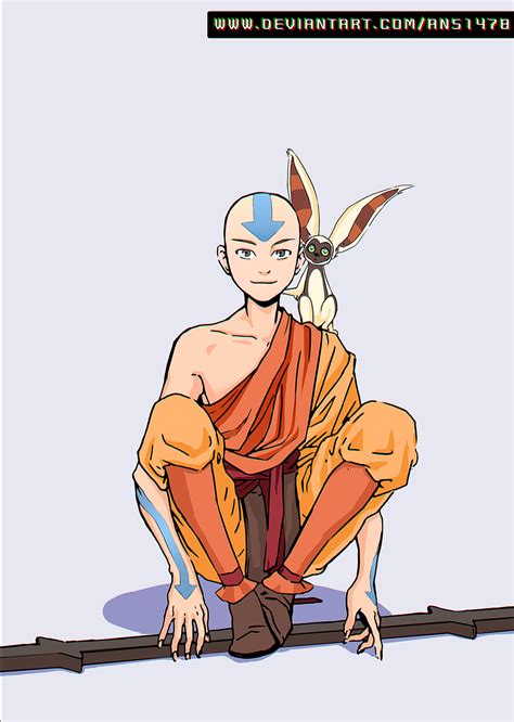 aang fanart  ans  deviantart