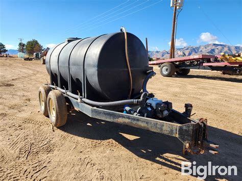 Homemade 1000 Gallon Nurse Tank Trailer Wpump Bigiron Auctions