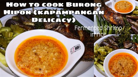 How To Cook Burong Hipon Kapampangan Delicacy Buronghipon Youtube