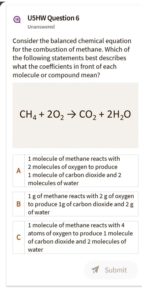 Balanced Chemical Equation For Combustion Of Methane In Oxygen Tessshebaylo