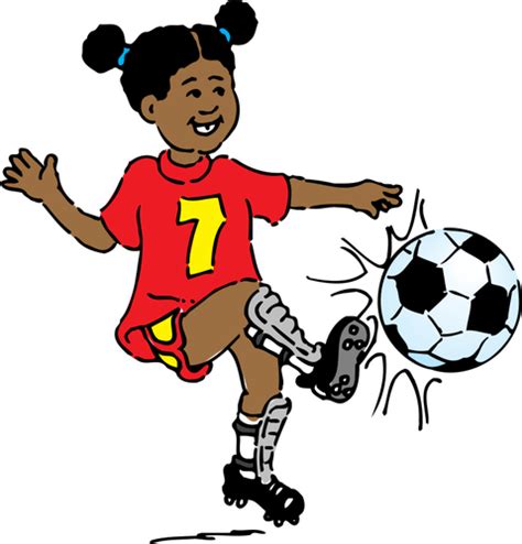 Caricatura Niño Jugando Futbol Imagui