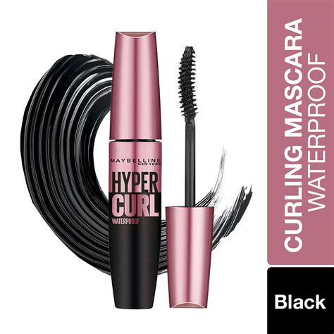 Buy Maybelline New York Hypercurl Mascara Waterproof Very Black 92 G Online Purplle