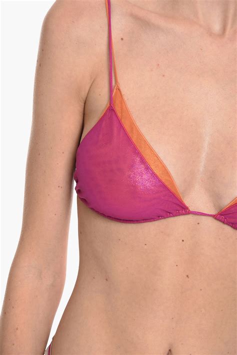 Oseree Lurex Mesh Bikini Women Glamood Outlet
