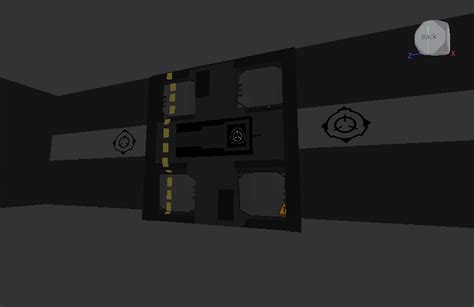 My Custom Scp Door I Made Took Around An Hour And 30 Mins Just Decided