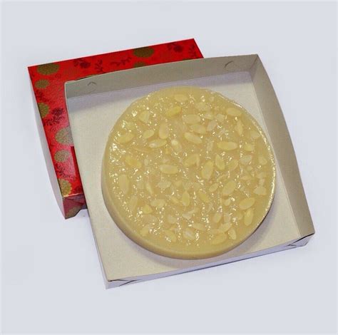 Almond Tikoy Chinese New Year Tikoy Almond Flavored Tikoy, Food ...