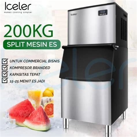 jual promo spesial mesin pencetak es batu kristal iceler comercial ice