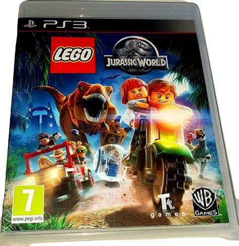 LEGO JURASSIC WORLD PL PS3 STAN BDB PARK JURAJSKI PO POLSKU DLA