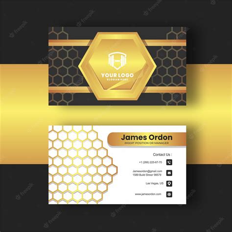 Premium Vector | Name card template design