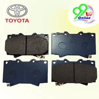 Genuine Toyota Land Cruiser Lx Uzj Front Disc Brake Pad