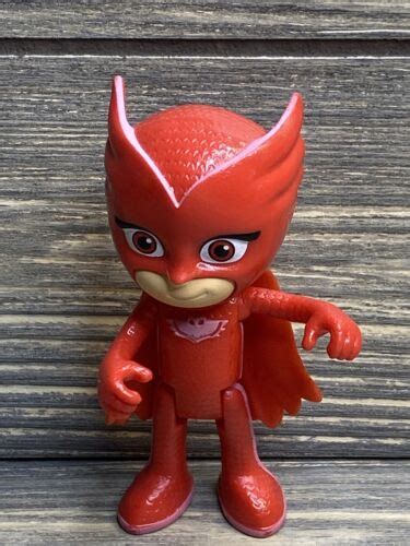 Just Play Frog Box Pj Masks Owlette Red Suit Posable Plastic Figure 35