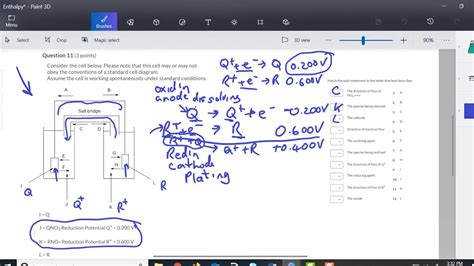 CHM 2046 Practice Test 3 Q 11 YouTube