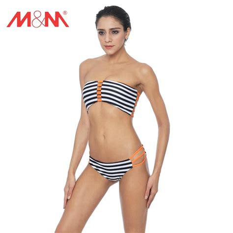 Sexy Bikinis Set Women Swimwear High Waist Push Up Hang Up Bathing