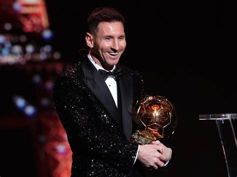 Psgs Lionel Messi Wins Record Seventh Ballon Dor Football News Al