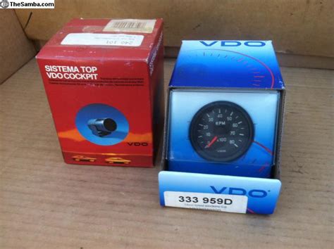 Thesamba Vw Classifieds Nos Oem Vdo Tach With Top System