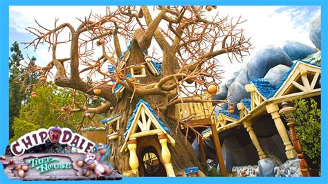 Chip N Dale Treehouse Walkthrough K Fps Disneyland Park