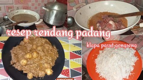 Vlogirt Tips Masak Rendang Daging Kurban Pake Serundeng Ala Mama