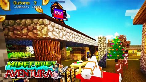 MINECRAFT AVENTURA EM DUPLA A PRIMEIRA GRANDE LOJA DA VILA 38 YouTube