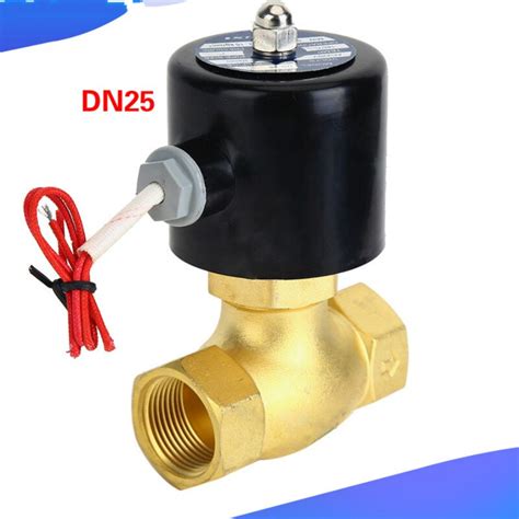 Two Way Two Position Brass Steam Solenoid Valve Ac V Dc V Dn Hot Water Steam High