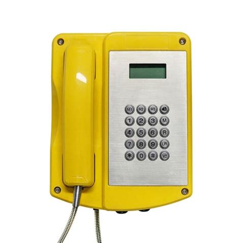 Intrinsically Safe Explosion Proof Atex Weatherproof Telephone