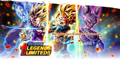 10 DAYS 1 LEGENDS LIMITED Summons Dragon Ball Legends DBZ Space