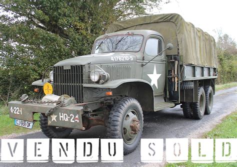 Gmc Cckw 353 Vendu Military Classic Vehicles