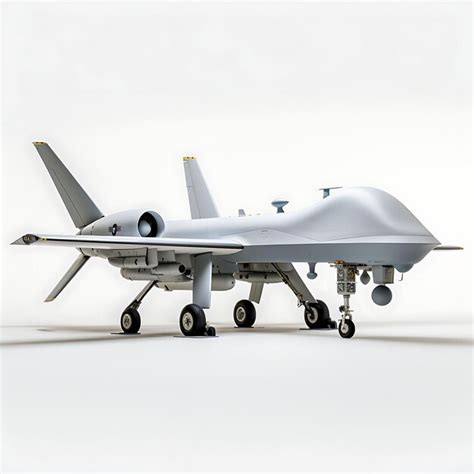 Premium Ai Image Isolated Of Mq C Triton Unmanned Surveillance