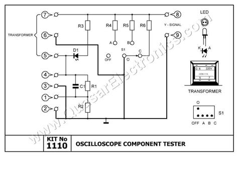 Oscilloscope Component Tester | Smart Kit 1110