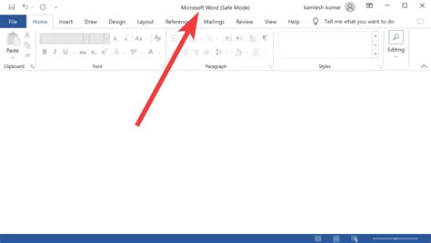 How To Open Microsoft Word In Safe Mode On Windows 1110 Gear Up Windows